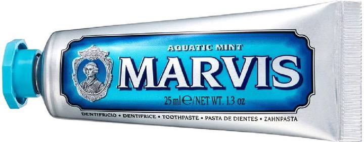 MARVIS Aquatic Mint + Xylitol 25ml - Зубна Паста з Ксилітолом "Морська М'ята" MARVIS Aquatic Mint + Xylitol 25ml - Зубна Паста з Ксилітолом "Морська М'ята"